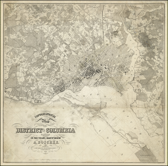 8-Mid-Atlantic and Southeast Map By Albert Boschke