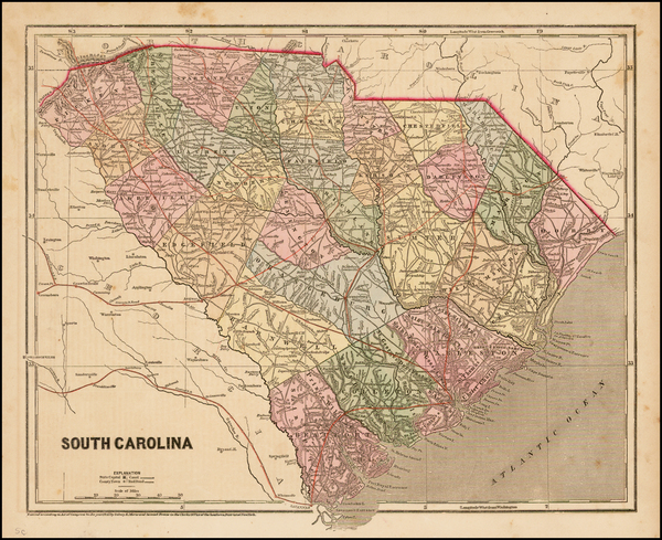 21-Southeast Map By Charles Morse