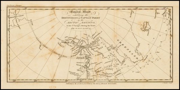 63-Polar Maps and Canada Map By William Edward Parry