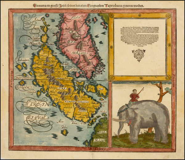 32-Southeast Asia Map By Sebastian Munster