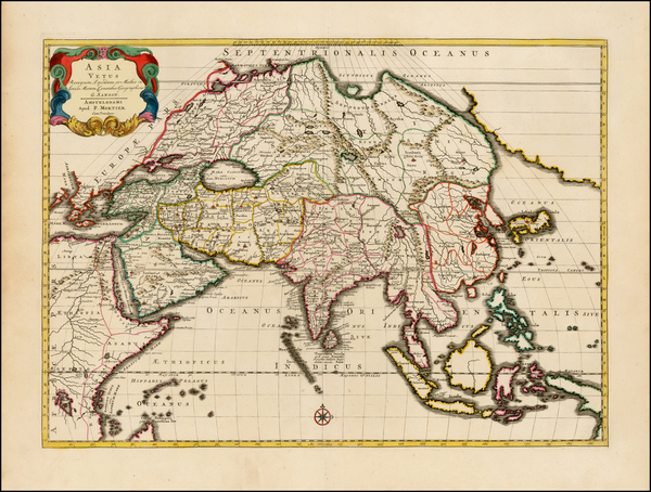 97-Asia and Asia Map By Pierre Mortier