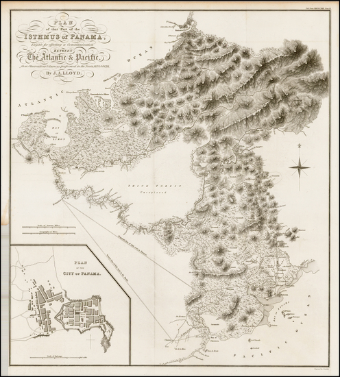 80-Central America Map By Royal Geographical Society