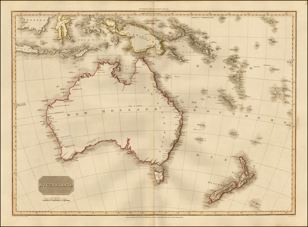 72-Southeast Asia, Australia and New Zealand Map By John Pinkerton