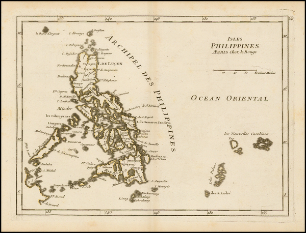 97-Southeast Asia and Philippines Map By Georges Louis Le Rouge