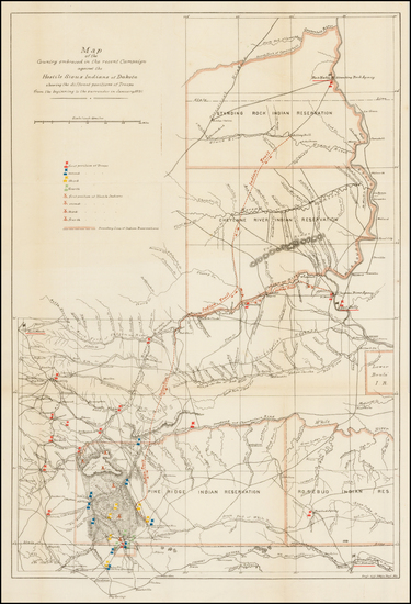 37-Plains Map By Engineers Office, Department of Missouri