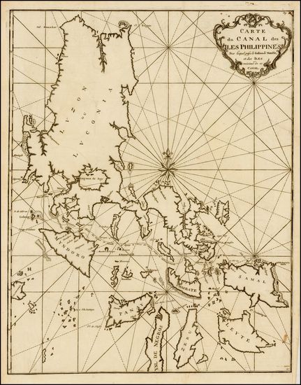 54-Philippines Map By George Anson