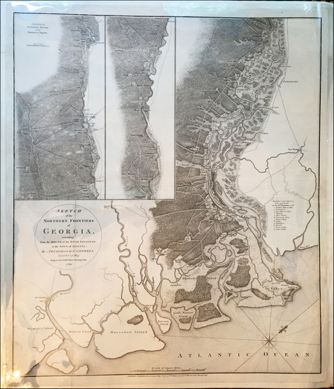 52-Southeast Map By Archibald Campbell