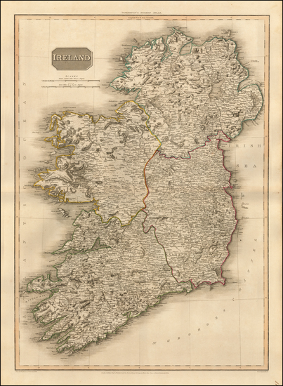 22-Ireland Map By John Pinkerton