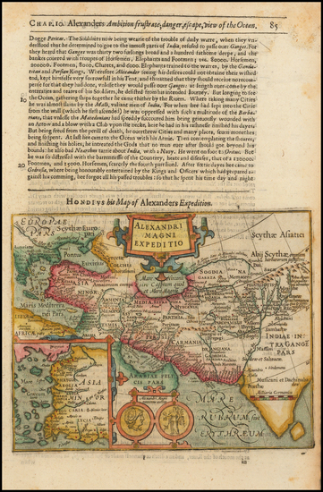 67-Mediterranean, India, Central Asia & Caucasus, Middle East and Turkey & Asia Minor Map 