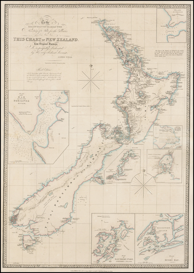 11-New Zealand Map By James Wyld