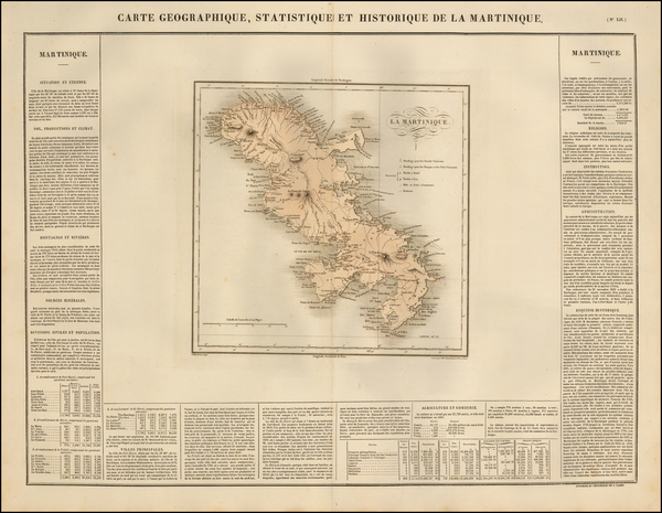 7-Caribbean and Other Islands Map By Jean Alexandre Buchon