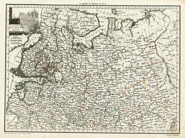 16-Europe, Poland, Russia, Baltic Countries and Germany Map By Conrad Malte-Brun