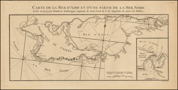 86-Russia and Ukraine Map By Pierre Antoine Tardieu