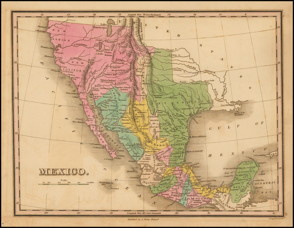 83-Texas, Southwest, Rocky Mountains and California Map By Anthony Finley