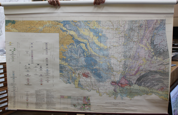 84-Plains and Southwest Map By U.S. Geological Survey