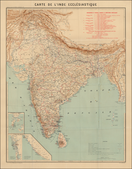 93-India Map By Adrien Launay