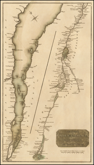 55-Canada Map By John Thomson