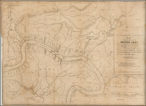 46-South Map By  Arsene  Lacarierre Latour