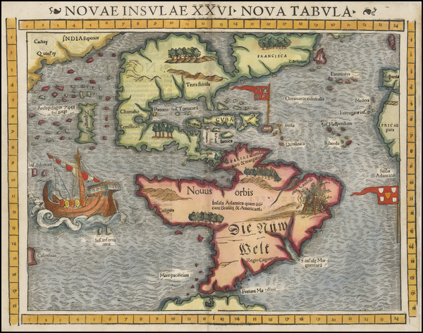 4-Western Hemisphere, North America, South America, Japan, Pacific and America Map By Sebastian M