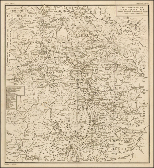 8-Russia Map By Pierre Antoine Tardieu