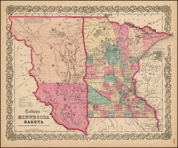 47-Midwest and Plains Map By Colton