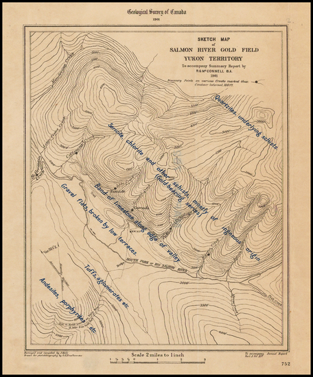 4-Western Canada and Geological Map By Geological Survey of Canada