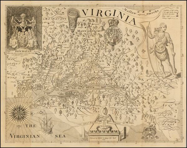 90-Mid-Atlantic, South and Southeast Map By John Smith