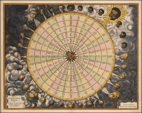 64-Celestial Maps and Curiosities Map By Jan Jansson