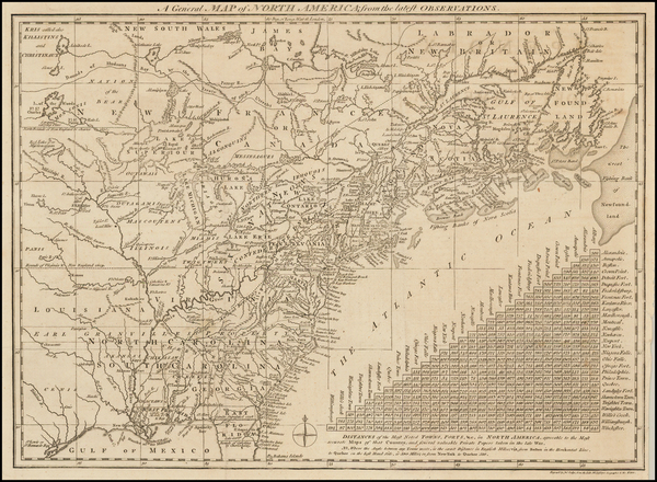 20-United States, North America and Canada Map By John Lodge