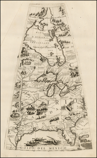 94-Mid-Atlantic, South, Southeast, Texas, Midwest, Plains and Canada Map By Vincenzo Maria Coronel