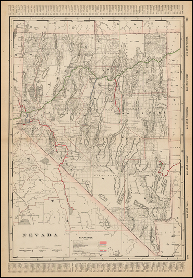 78-California Map By George F. Cram