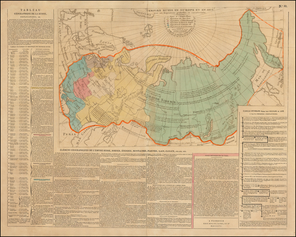 20-Russia and Russia in Asia Map By Guiseppe Molini