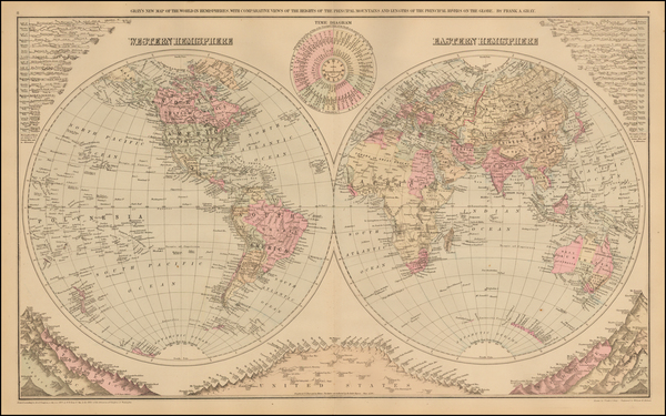 95-World Map By O.W. Gray