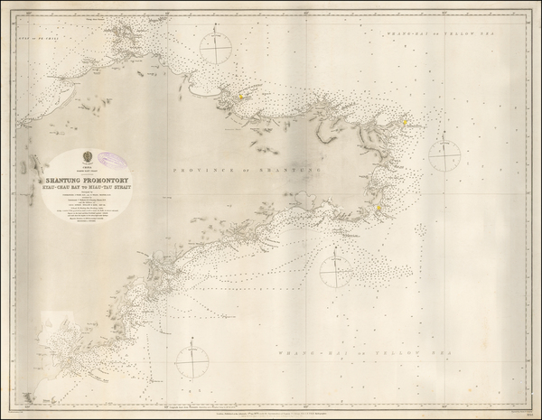 42-China Map By British Admiralty