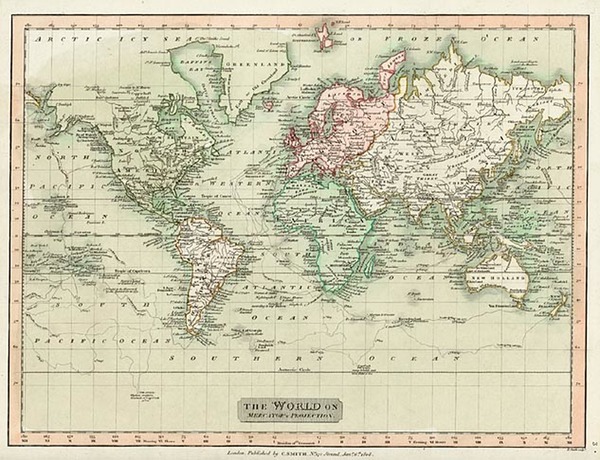 8-World and World Map By Charles Smith