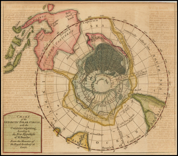 13-Polar Maps Map By Gentleman's Magazine