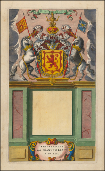 4-Title Pages Map By Willem Janszoon Blaeu