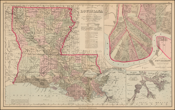 68-South Map By O.W. Gray