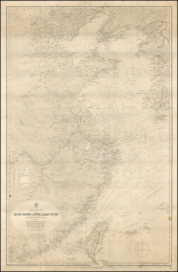 2-China Map By British Admiralty