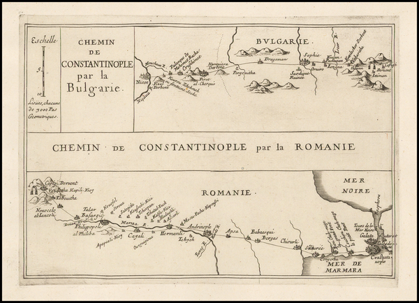 44-Balkans and Turkey & Asia Minor Map By Pierre Du Val