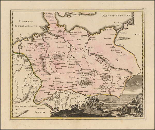 39-Poland, Baltic Countries and Germany Map By Christopher Weigel