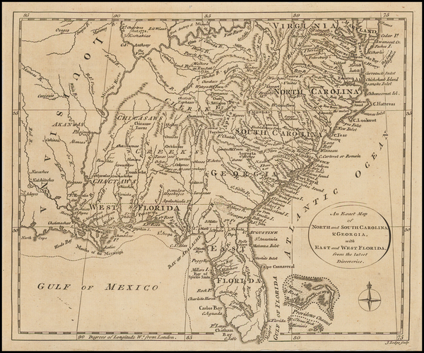 67-Florida, South and Southeast Map By John Lodge