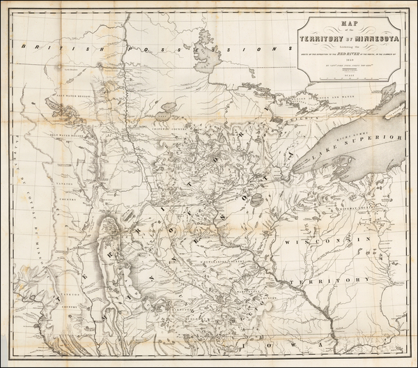 1-Midwest, Minnesota and Plains Map By John Pope