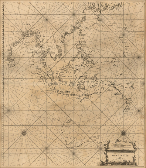 47-China, Japan, Korea, India, Southeast Asia, Philippines and Other Islands Map By Arnold Colom