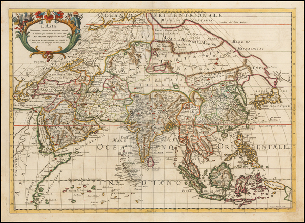 88-Asia and Asia Map By Giacomo Giovanni Rossi