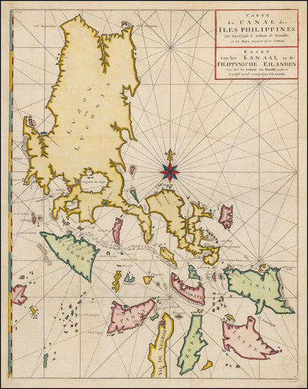 19-Philippines Map By George Anson