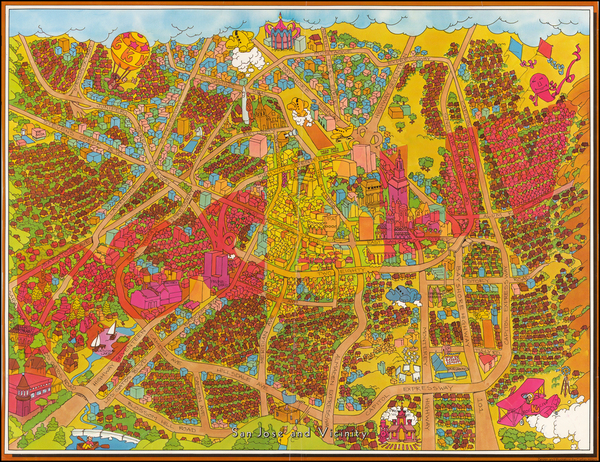 2-Pictorial Maps and California Map By Corbin Hilliam