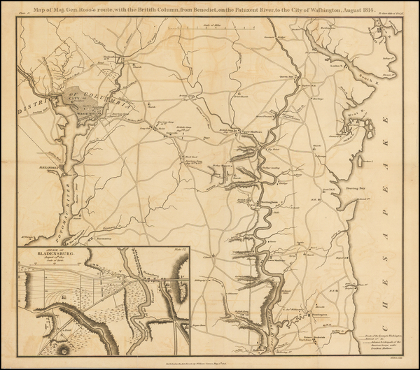 29-Mid-Atlantic and Southeast Map By William James