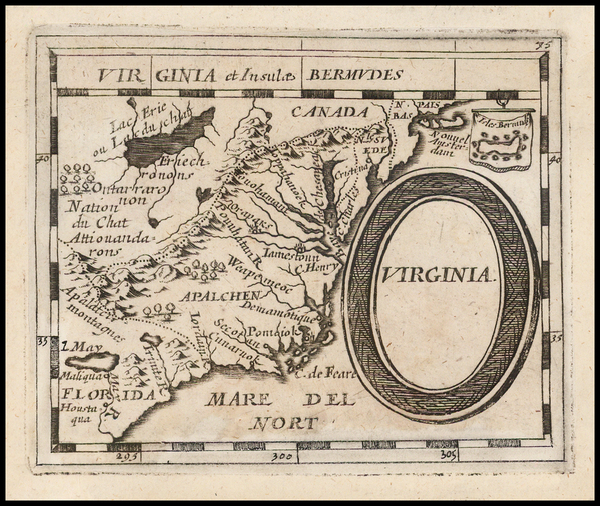 94-Southeast Map By Pierre Du Val / Johann Hoffmann