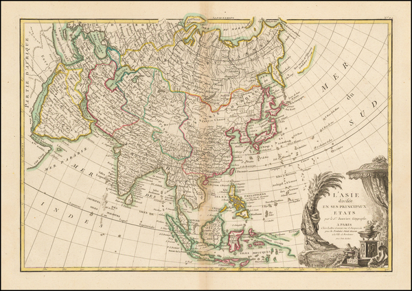 60-Asia and Asia Map By Jean Janvier